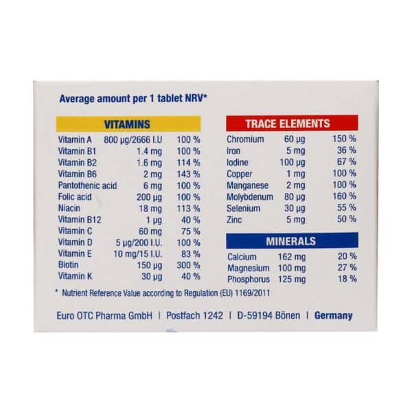 مولتی ویتامین کمپلت EURHO VITAL