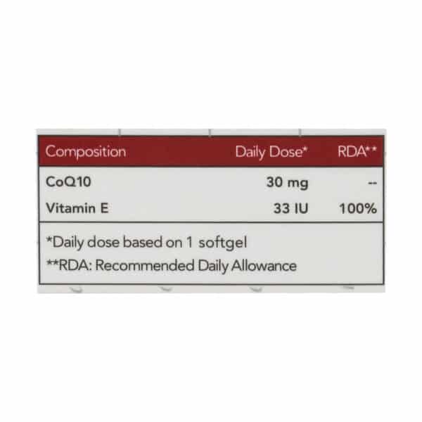 سافت ژل کوکیوتن 30 میلی گرم VITAMORE